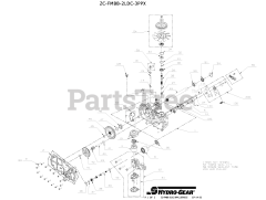 Gravely 30192200 - Gravely EZT Hydro-Gear Transmission