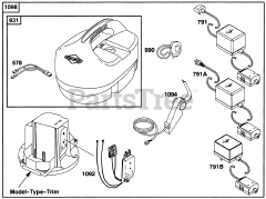 Briggs & Stratton BE2011-0111-XX - Briggs & Stratton Electric Motor