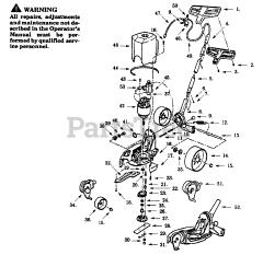Paramount 700 DB - Paramount Edger, Electric EDGER ASSEMBLY