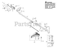 Poulan Pro PP 125 E (967112801) - Poulan Pro String Trimmer (2012-03)