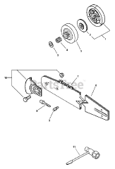 Echo CS-3000 - Echo Chainsaw (Type 1) (SN: 00001001 - 99999999)
