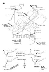 Husqvarna PF 21 AWD (953536501) - Husqvarna Proflex Swedish Riding Mower (2005-04) TRANSMISSION 2