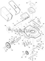 Murray MXMH 55 (881272) - Murray 19" Walk-Behind Mower, Canada (2011)