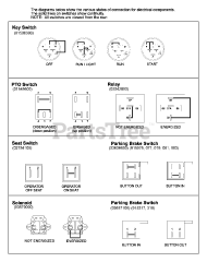 Ariens 915318 (1744) - Ariens Zoom 44" Zero-Turn Mower, 15hp Kawasaki (SN: 025000 & Above) Continuity Diagram