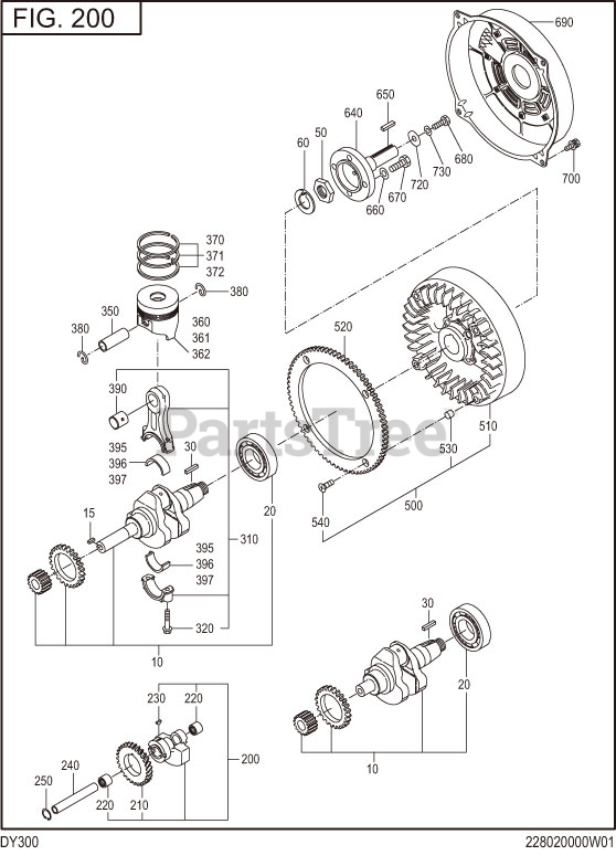 Subaru Robin DY300BS0070 DY30