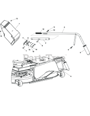 Snapper RTX 122 (2692057-00) - Snapper 122cm Lawn Tractor, 8270 Series Briggs & Stratton