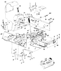White Outdoor LT-120 (138-666-190) - White Outdoor 38" Lawn Tractor (1988)