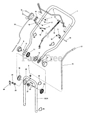 White Outdoor HWT-4 (25A-100-190) - White Outdoor Walk-Behind Trimmer (2000)