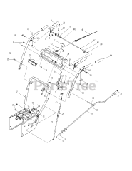 MTD 31AE6LFH718 - MTD Pro Snow Thrower (2005)