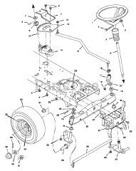 Briggs & Stratton 52370x192A - Briggs & Stratton 52" Garden Tractor (1997)