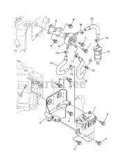 Gravely 08201220 - Gravely MX825v EFI Engine Fuel Pump