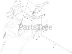 Toro 37780 (826 OE) - Toro 26" Power Max Snow Thrower (SN: 316000001 - 316999999) (2016) Control Assembly