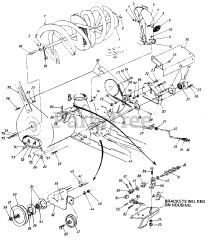 MTD 19930S - MTD 40" Snow Thrower Attachment (1985)
