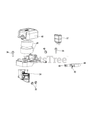 MTD 270-BU - MTD 208cc Engine 270-BU Air Cleaner