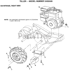 Wizard 3455 A89 - Wizard Tiller (1998)