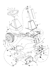 Masport 552549 (309006x190A) - Masport 30" Rear-Engine Riding Mower (2006)