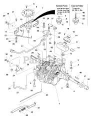 Simplicity 1693608 - Simplicity Broadmoor 38" Lawn Tractor, 16hp Transmission Group