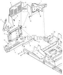 Gravely 992269 (Pro-Turn 260) - Gravely Pro-Turn 60" Zero-Turn Mower, Kawasaki FX (SN: 070000 - 074999)