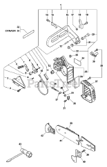Echo CS-301 - Echo Chainsaw (SN: 02001001 - 02999999)