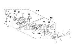 Homelite F 2040 (UT-20791) - Homelite String Trimmer Edger Attachment