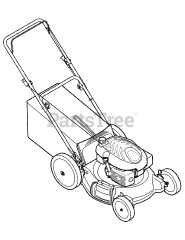 Yard Machines 11A-54MC000 - Yard Machines Walk-Behind Mower (2008)