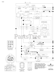 Husqvarna LGT 48 DXL (960430260-00) - Husqvarna 48" Yard Tractor (2017-09) SCHEMATIC