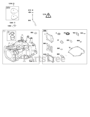 Briggs & Stratton 122Q02-0211-H1 - Briggs & Stratton Vertical Engine Cylinder Group