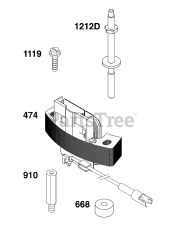Briggs & Stratton 122S07-0016-H1 - Briggs & Stratton Vertical Engine