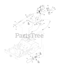 Exmark ZA3624 - Exmark 24" Z-Aerate Stand-On Aerator, Kohler CH440 (SN: 413950474 - 416150474) (Rev A) (2023)