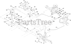 Toro 76610 - Toro 60" Titan MAX Zero-Turn Mower (SN: 417420000 - 999999999) Motion Control Assembly