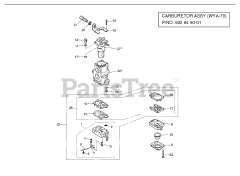 RedMax EBZ 5150 RH (966358401) - RedMax Backpack Blower (2011-01)