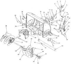 Yard Machines 31AE640F062 - Yard Machines Snow Thrower (2001) (Lowes) Blower Housing