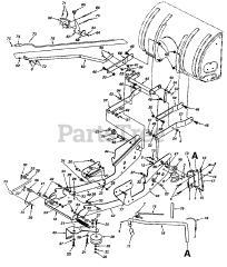 MTD 190-621-000 - MTD Snow Thrower Attachment (1996)