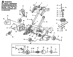 Paramount 960C-00 - Paramount Edger, Electric EDGER AND BRUSH ASSEMBLY
