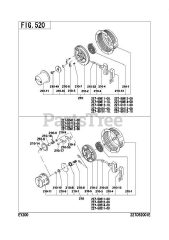 Subaru Robin EY200D60340 (EY20) - Subaru Robin Engine 520 Cooling &amp; Starting