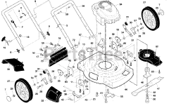 Poulan Pro PR 600Y22SHP (961220014-02) - Poulan Pro Walk-Behind Mower (2008-01)