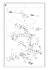 Husqvarna DS 250 Single Speed - Husqvarna Drill System (2013-01) CARRIAGE