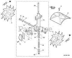 Echo TC-210 i - Echo Tiller Cultivator (SN: 10001001 - 10999999)