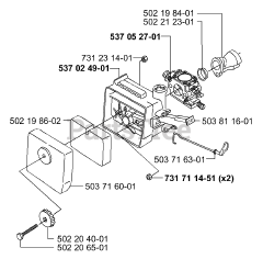 Husqvarna 225 E - Husqvarna Handheld Edger (2000-10) Air Filter