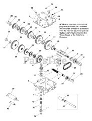 Gravely 988088 - Gravely Pro 150 Walk-Behind Mower Power Unit, 14hp Kawasaki (SN: 010000 & Above)