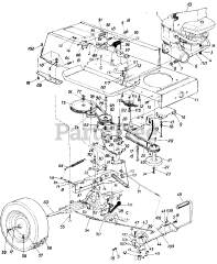 MTD 13675-7 - MTD Lawn Tractor (1987)