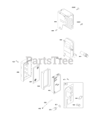 Briggs & Stratton 9K432-0116-02 - Briggs & Stratton Horizontal Engine