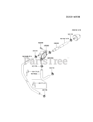 Kawasaki FS541V-CS00 - Kawasaki Engine FUEL-TANK/FUEL-VALVE