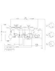 Murray 13AC26JD058 - Murray Lawn Tractor (2015) Wiring Schematic 725-06273