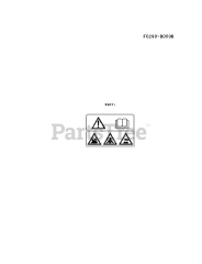 Kawasaki FJ180V-BM12 - Kawasaki Engine LABEL