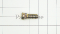 Scag 04008-01 Serrated Bolt, 1/2-20 Zinc - image 1