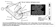 Snapper 7061814 - Snapper 41" & 42" Spindle Cover Kit