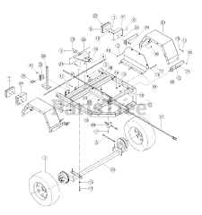 Bear Cat CH 8993 H - Bear Cat 8" Chipper, 993cc Briggs & Stratton Turntable (SN: 5VJAA0000DW000001 - 5VJAA0413GW005166)