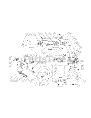 Cub Cadet S6031-KW (53AI8DU6050) - Cub Cadet 60" Tank S Zero-Turn Mower, 31hp Kawasaki Steering Assembly