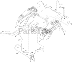 Exmark STS740EKC60400 - Exmark 60" Staris S-Series Stand-On Mower, Koh (SN: 406294345 - 408644345) (Rev A) (2020)